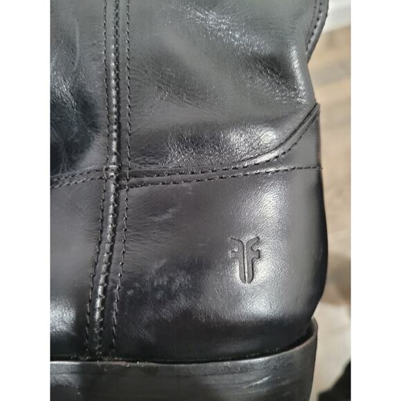 Frye Women's Black‎ Tall Melissa Button Boots size 6 #3 - Picture 9 of 12